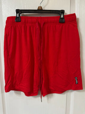 COMFRT Cloud Lounge Shorts Cherry Red Medium Unisex